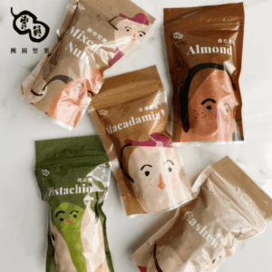 團圓堅果 Ｑ版堅果袋裝系列(全素) 6種口味任選