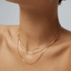 Esterella 經典三一層疊顯鎖骨項鍊