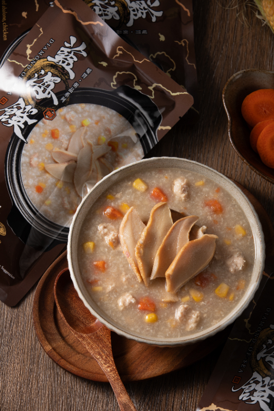 藍海饌 吻仔魚海帶蘿蔔粥/鮑片玉米雞肉粥 2款任選 (1入裝)